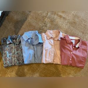 3 x size 10 women’s brooks brothers blouses.
